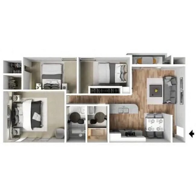 Santa Fe B04 floor plan